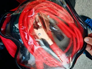 Pinzas de arranque para batería de coche