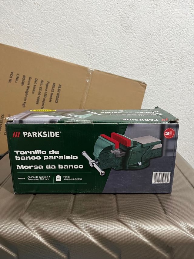 Tornillo de banco paralelo Parkside
