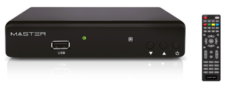 Receptor TDT MASTER DVB-T2 H.265 HEVC