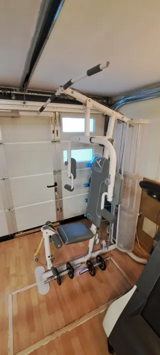 Banco de pesas multifuncional