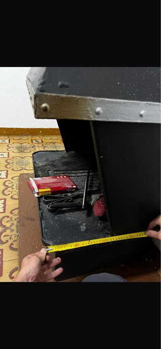 Chimenea hierro fundido