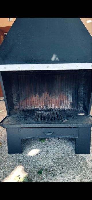 Chimenea hierro fundido