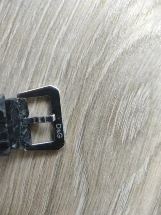 Reloj general Cuadrado Correa Negra