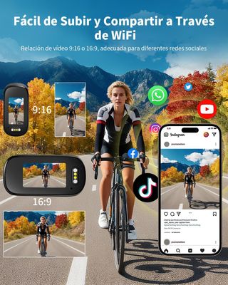 Cámara Deportiva 4K Wifi Nueva