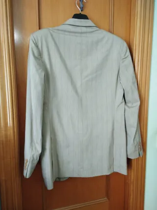 Chaqueta Beige Rayas