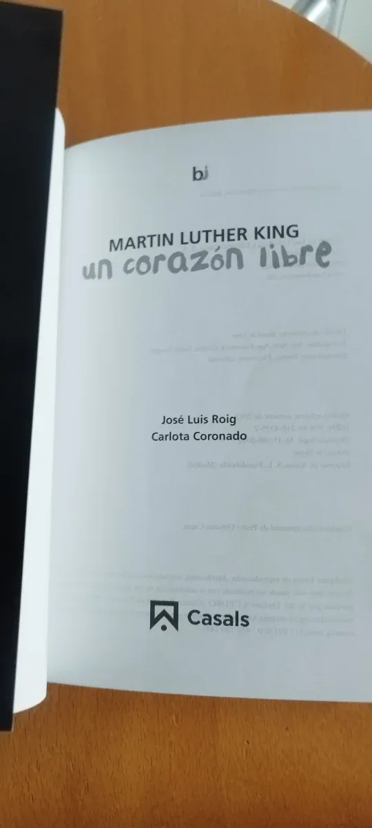 Un corazón libre: Martin Luther King (Biografía...