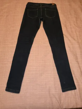 Jeans Mujer Mango Azul
