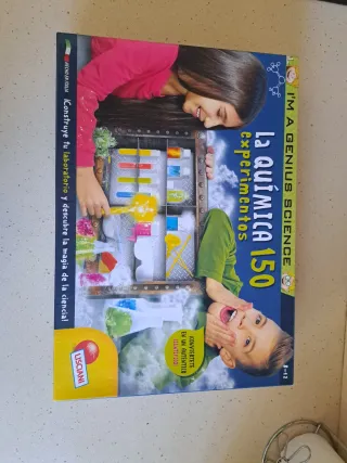 Juego de Química Lisciani 150 Experimentos