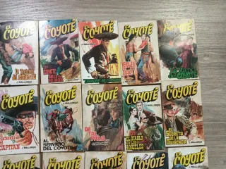 El Coyote - lote de 18 de novelas