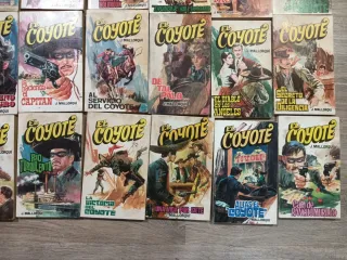 El Coyote - lote de 18 de novelas