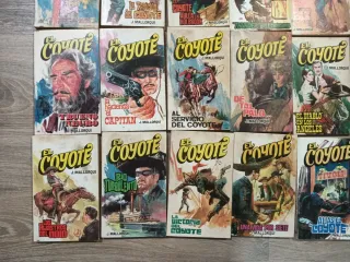 El Coyote - lote de 18 de novelas