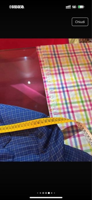 Giacca Canali uomo lana blu  colore blu a quadrett