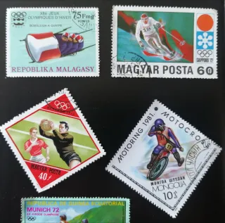 Sellos conmemorativos deportivos Olímpicos