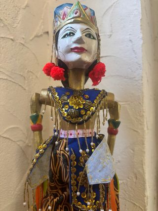 Marioneta Tailandesa Artesanal