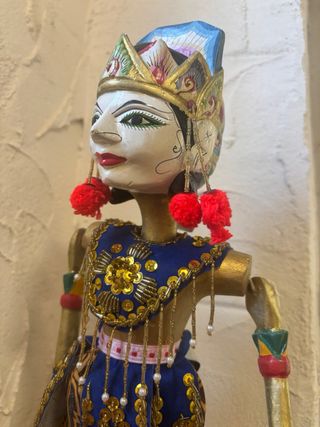 Marioneta Tailandesa Artesanal