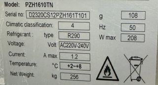 BAJO MOSTRADOR ENCIMERA CAJONES - PZH1610TN