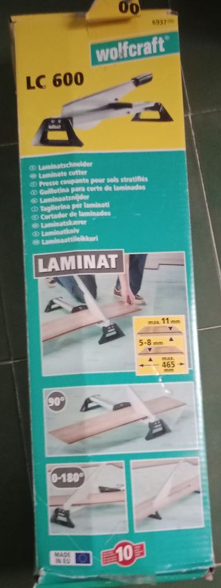 Cortadora de laminado Wolfcraft LC 600