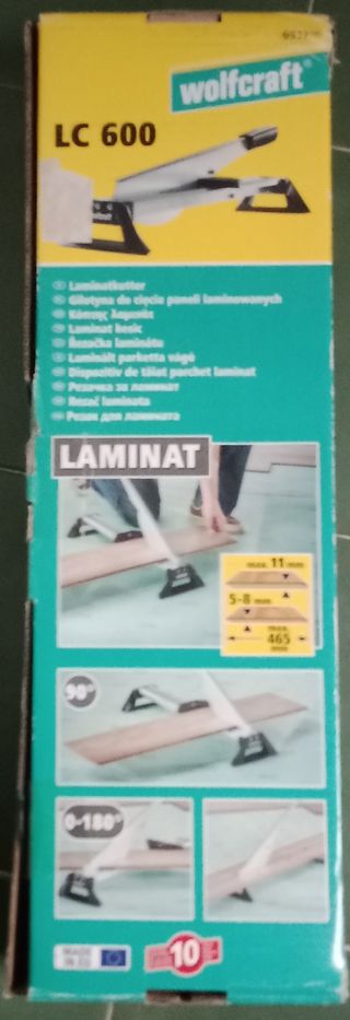 Cortadora de laminado Wolfcraft LC 600