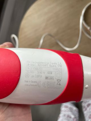 Batidora de mano Ufesa Selecta 600W