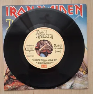 PROMO Iron Maiden The Trooper 7" SPAIN 1983