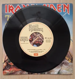 PROMO Iron Maiden The Trooper 7" SPAIN 1983