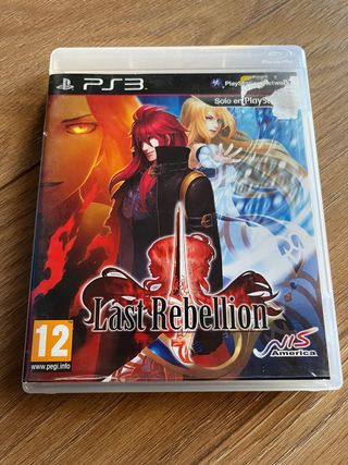 Juego PS3 Last Rebellion RPG