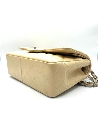 Bolso Chanel Jumbo Doble Solapa Beige