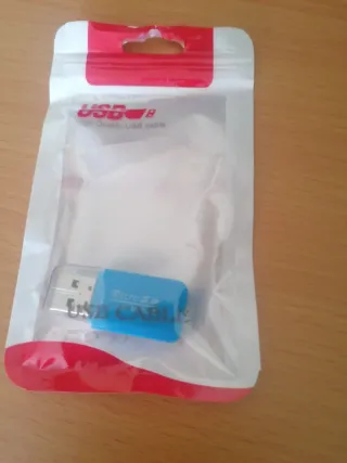 Adaptador micro sd a usb