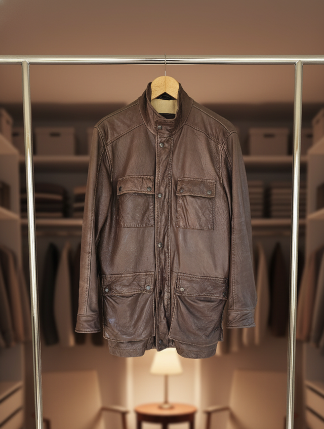 Chaqueta de piel CTF 3/4