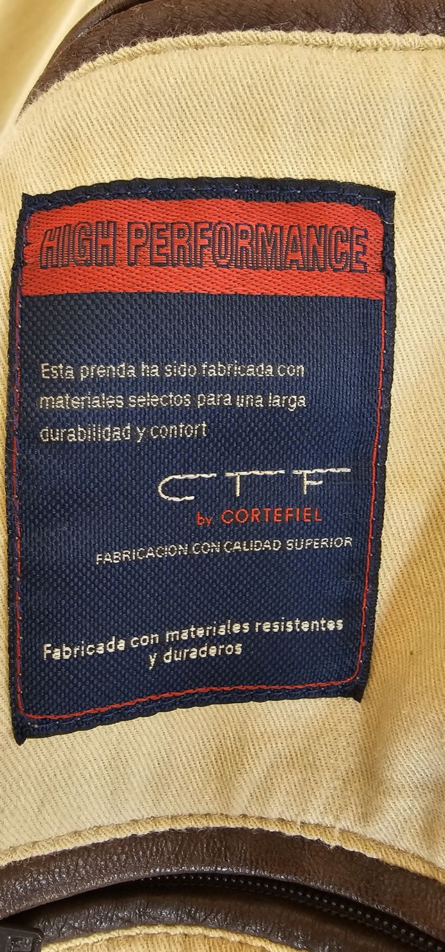 Chaqueta de piel CTF 3/4