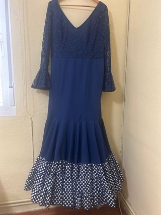 Vestido Flamenco Micaela Villa Azul