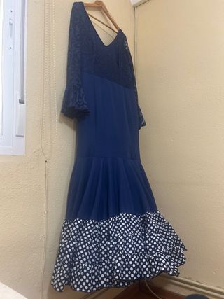 Vestido Flamenco Micaela Villa Azul