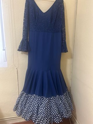 Vestido Flamenco Micaela Villa Azul