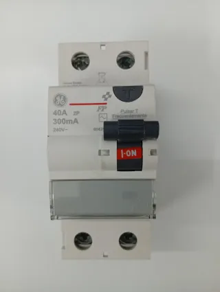 Interruptor Diferencial GE 40A 2P 300mA