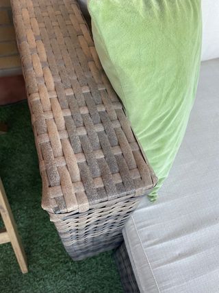 Sofá exterior Chalestone Beige y Verde