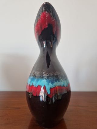 Brocca ceramica policroma anni 60