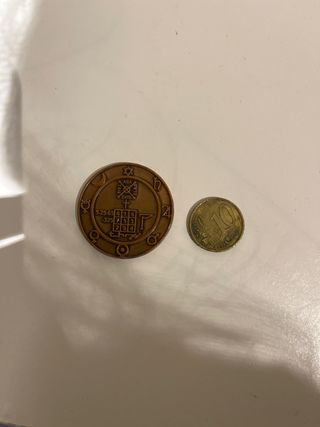 Moneda Talismán Cobre