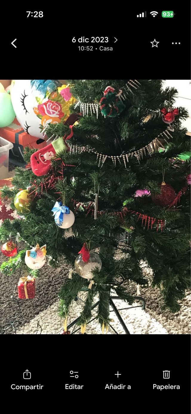 Árbol de Navidad Artificial Verde