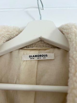 Giacca Teddy Glamorous Beige