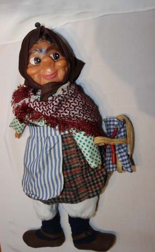 Muñeca de trapo vintage