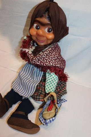 Muñeca de trapo vintage