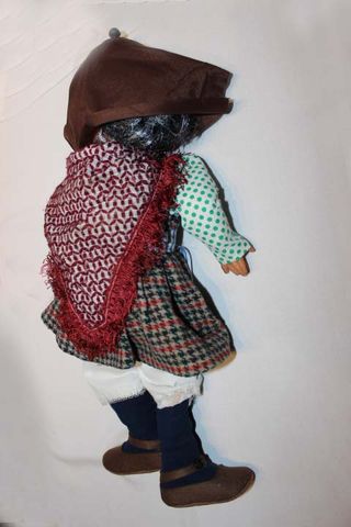 Muñeca de trapo vintage