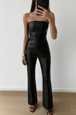 Mono efecto piel Zara Talla XS