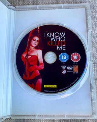 DVD I Know Who Killed Me - Lindsay Lohan