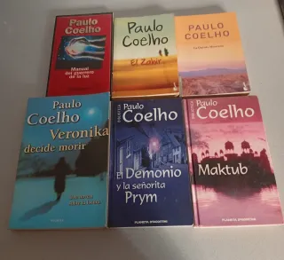 6 Libros Paulo Coelho