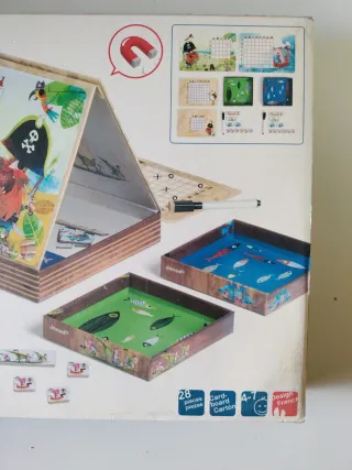 Juego Batalla Naval Piratas. Janod Hundir la flota