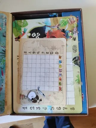 Juego Batalla Naval Piratas. Janod Hundir la flota