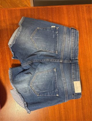 jeans denim cortos