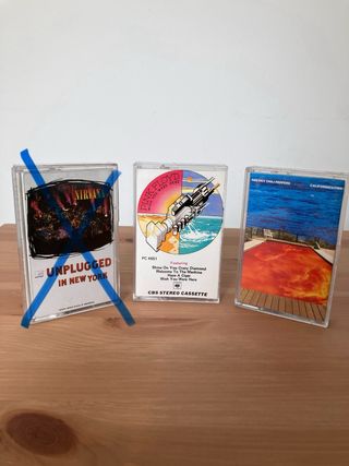 Cintas Cassettes: Pink Floyd, RHCP