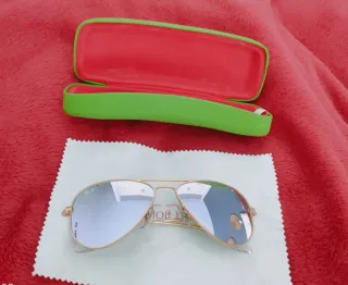 Gafas Ray-Ban Aviator Doradas Niños.8 o 9 años